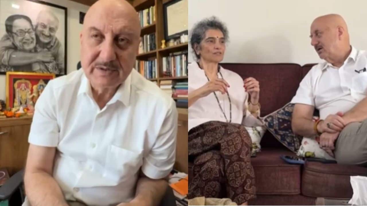 Anupam Kher shares emotional story of meeting late Satish Shah’s wife, Madhu, who is battling Alzheimer’s: She first recognised me and said...