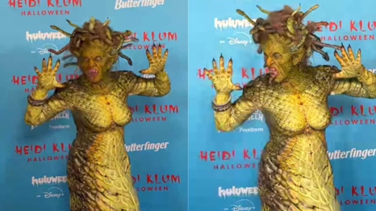 Heidi Klum’s jaw-dropping Medusa transformation for Halloween 2025 takes over the internet