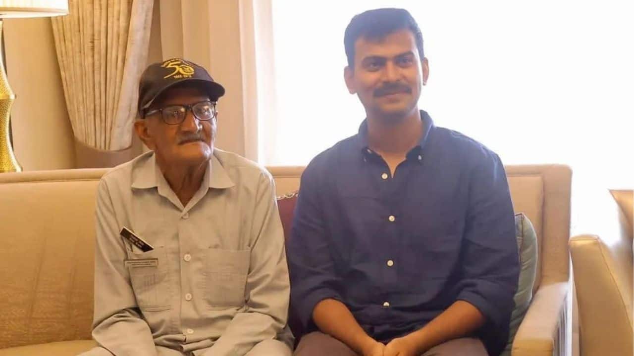Sparsh Walia and Atul Singh Honour true heroes Yadav Ji and Nihal Singh Ji in 120 Bahadur