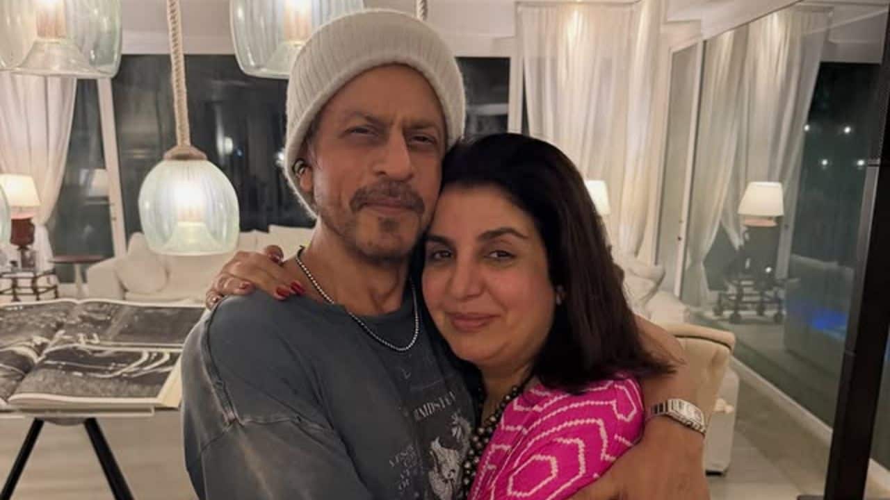 Farah Khan wishes Shah Rukh Khan on his 60th birthday with unseen pics from his midnight birthday bash: "Rule for another 100 years"
