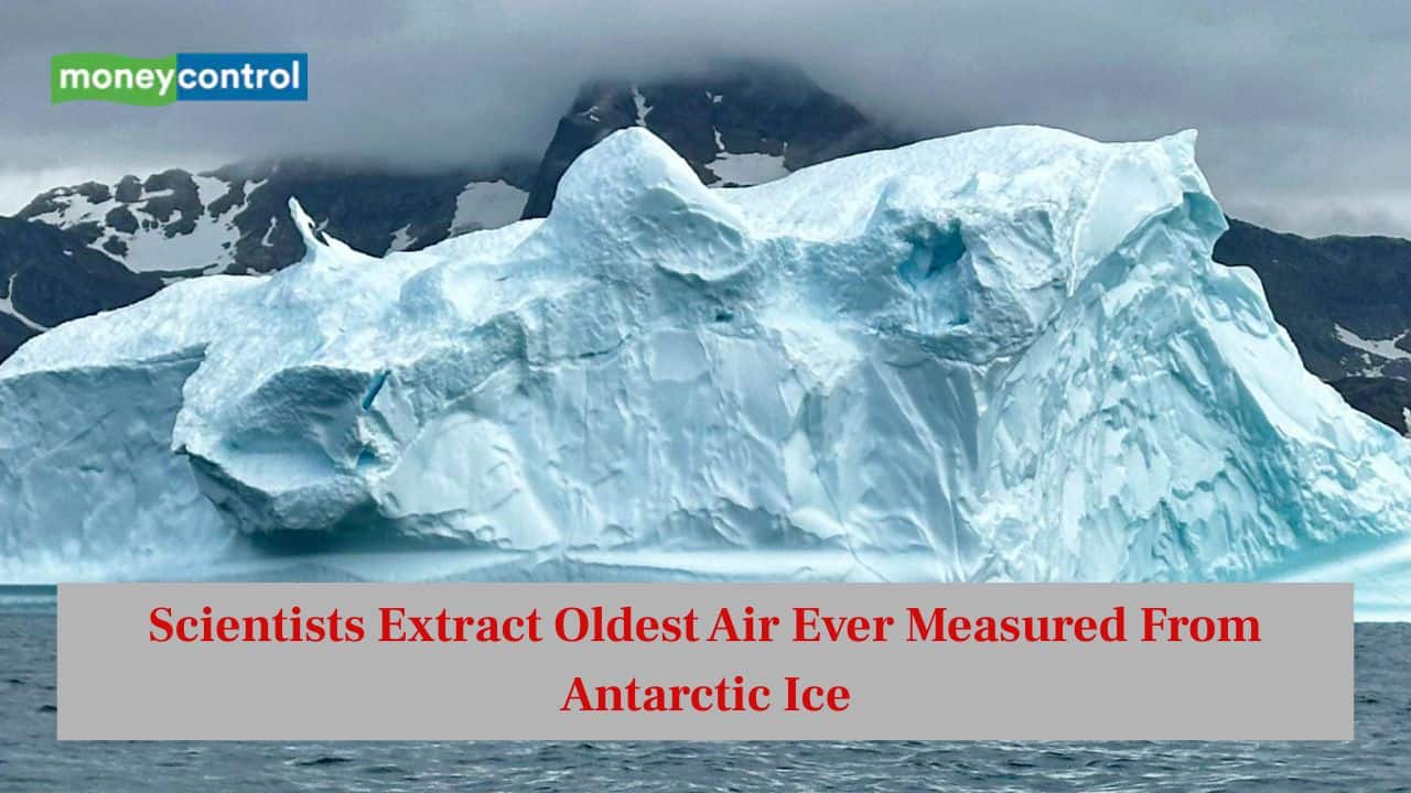 Scientists extract oldest air ever measured from Antarctic Ice