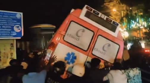 Speeding ambulance kills couple on scooter after jumping signal in Bengaluru