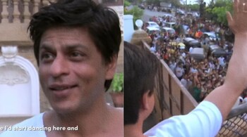 In a throwback video, Shah Rukh Khan fondly recalls how the tradition was born.