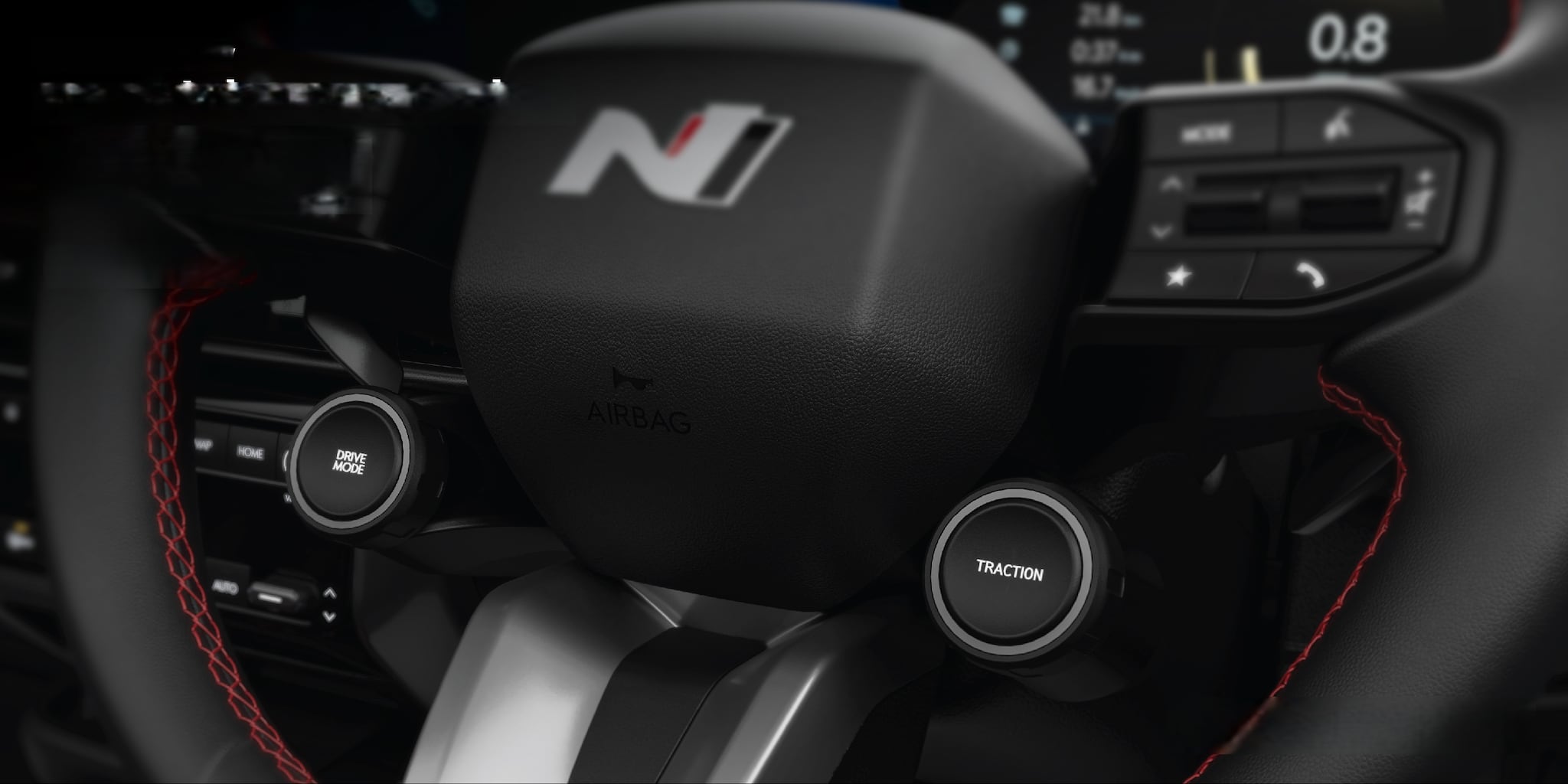 N Line exclusive steering wheel