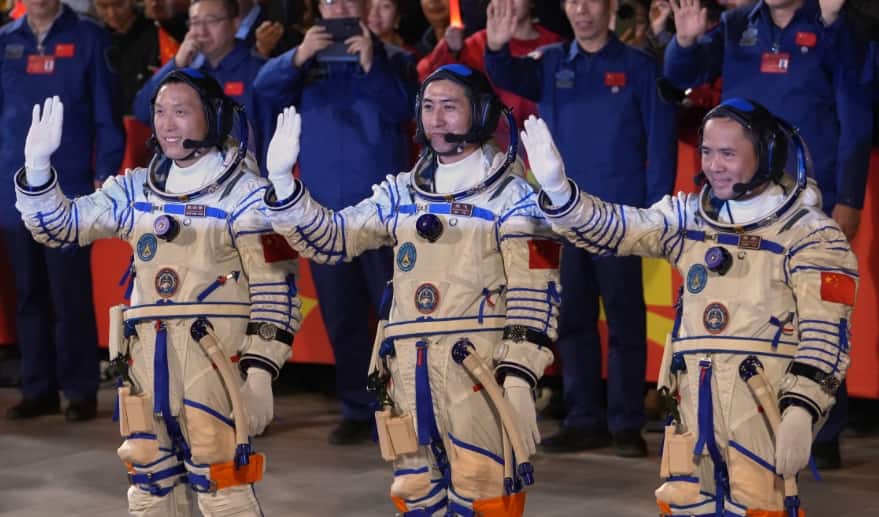 Meet the young astronauts and mice on China’s latest Tiangong space mission