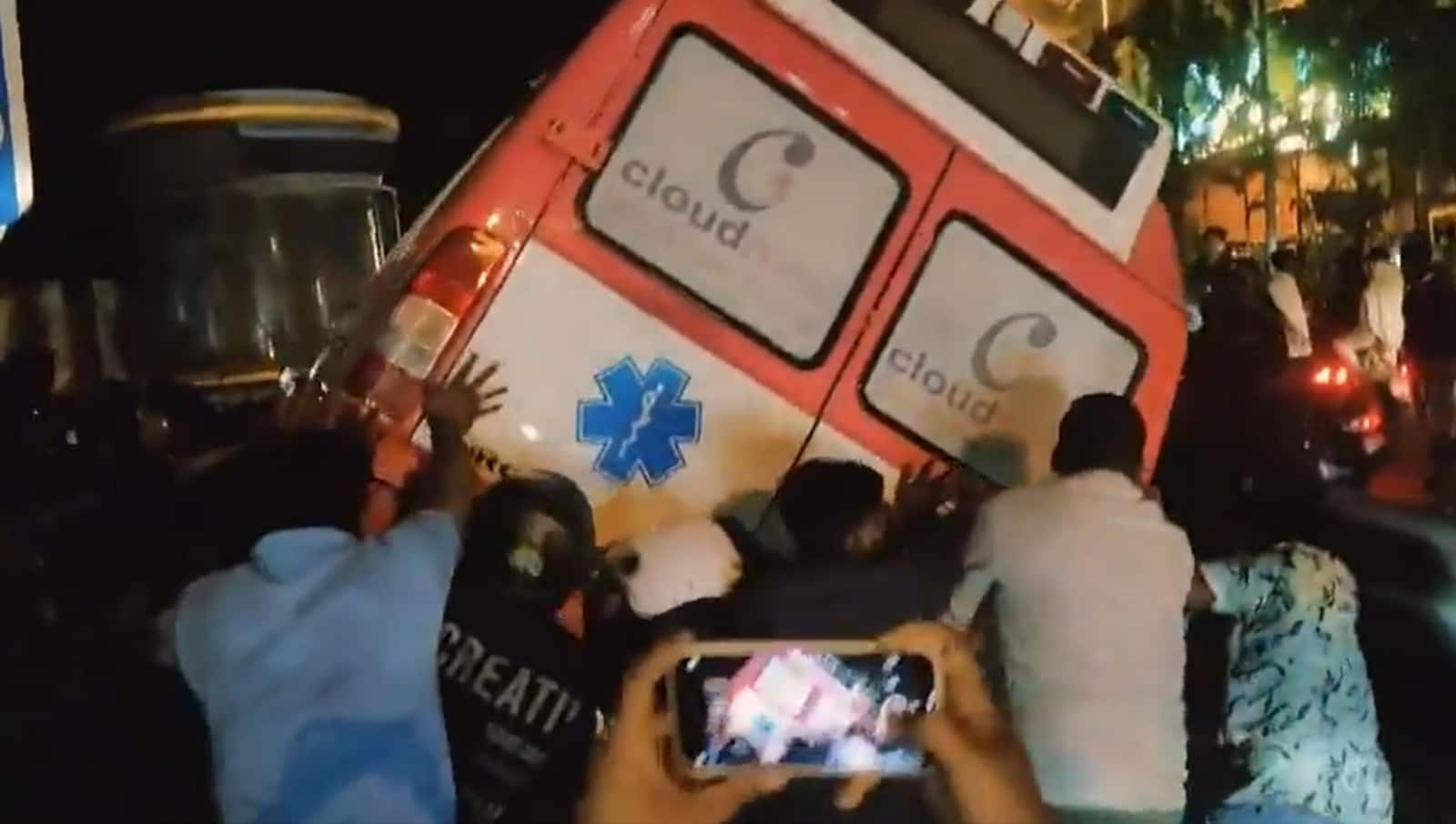 Bengaluru couple killed, 2 injured as siren-blaring ambulance without patient jumps signal