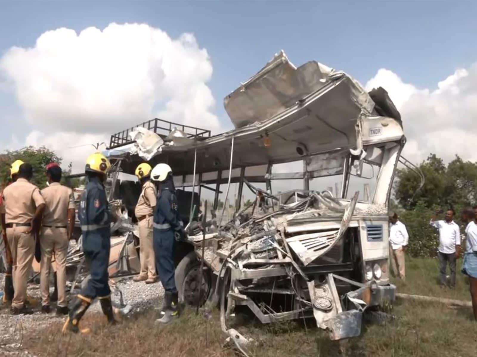 Telangana bus accident: Minister Ponnam Prabhakar confirms 20 deaths in Rangareddy bus-truck collision