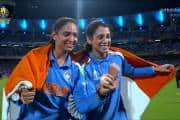 Harmanpreet and Smriti's tricolour-wrapped celebration goes viral: 'Backbone of the team'