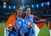 Harmanpreet and Smriti's tricolour-wrapped celebration goes viral: 'Backbone of the team'