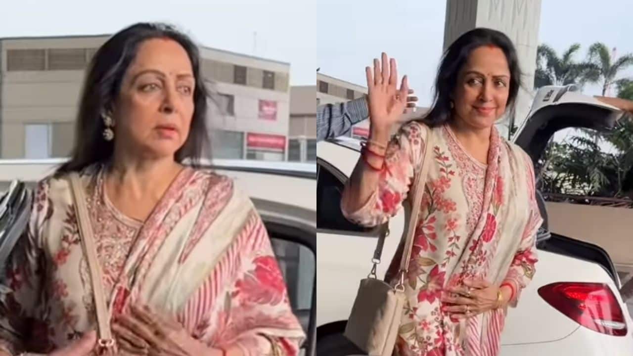 Hema Malini shares a reassuring update on Dharmendra’s health after hospitalisation, watch here
