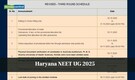 Haryana NEET UG 2025: Round 3 seat allotment result out today @ uhsrugcounselling.com