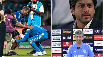 The defining image of the final came when Harmanpreet Kaur bowed down to touch Amol Muzumdar’s feet before embracing him — a gesture that spoke volumes about the respect he commands. The gesture also led fans to recollect similar moments from Shah Rukh Khan-starrer 'Chak De'. (Image credit: X)