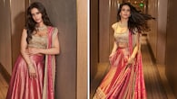 <strong>Nysa Devgan in a Banarasi brocade lehenga</strong><br />Who would’ve thought a Banarasi brocade lehenga could look this stunning and yet be so fluid and wearable? Nysa Devgan’s ensemble, designed by Manish Malhotra, is perfect for the wedding season with its trendy blouse and skirt, and of course, the festive hues.