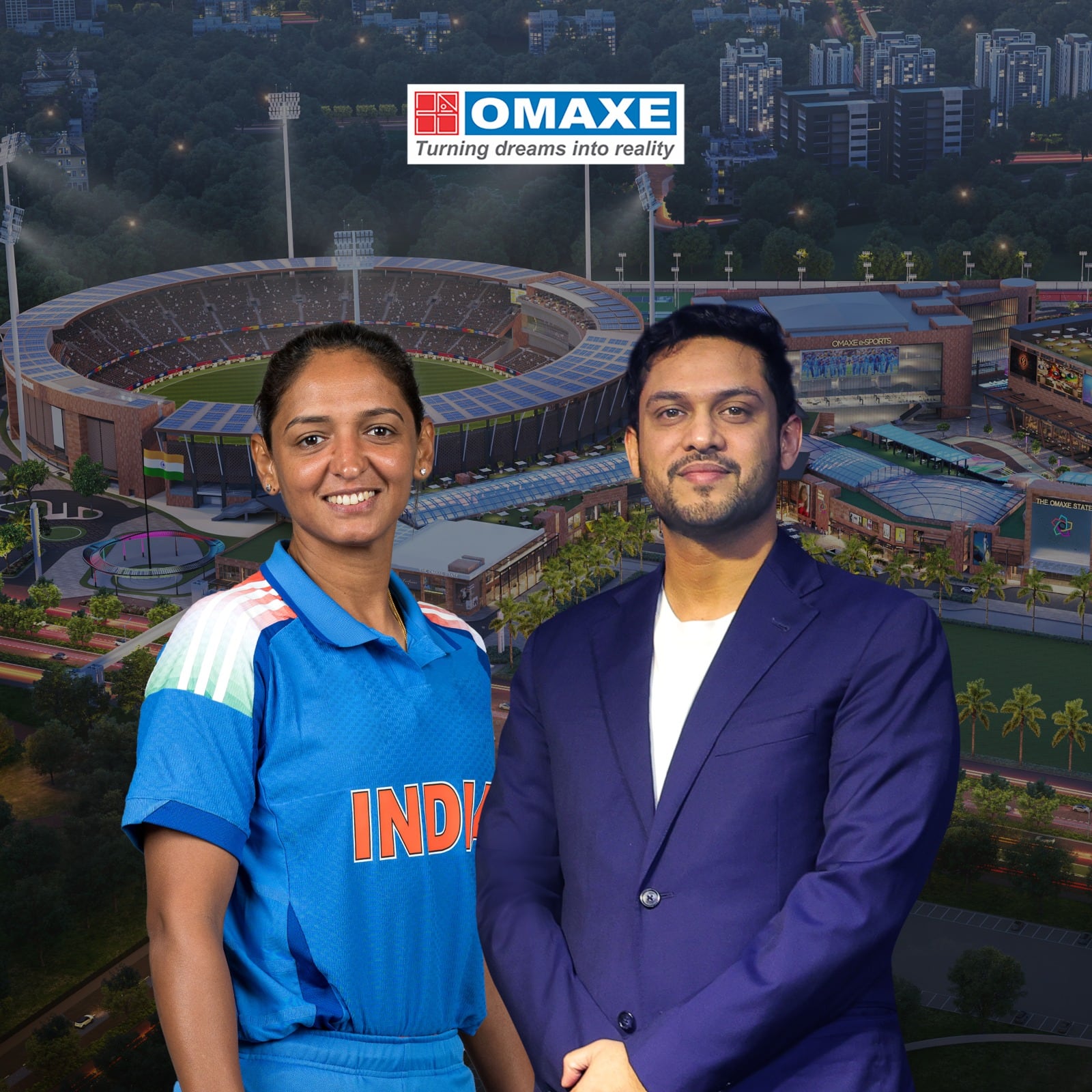 A day after India’s ODI World Cup win, Omaxe signs Harmanpreet Kaur as brand ambassador