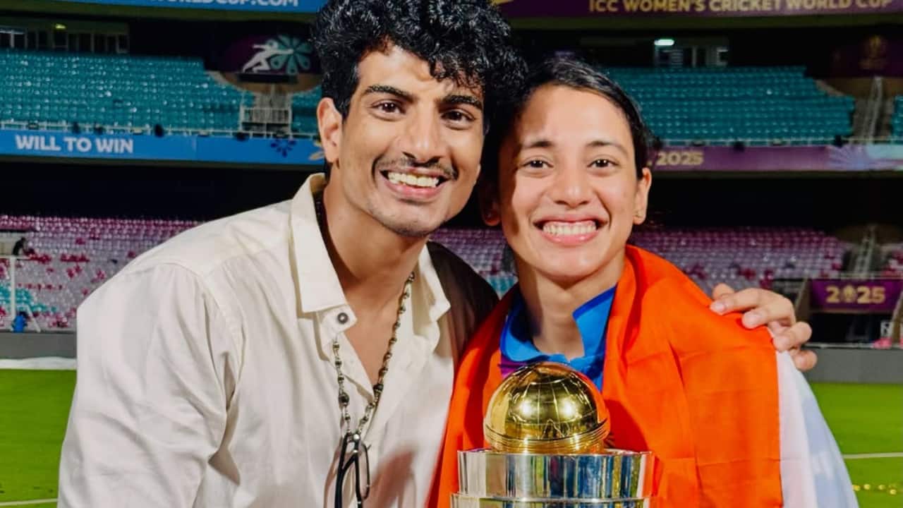 After India’s women’s team lifted their first-ever ICC Women’s World Cup trophy in 2025, Palash publicly celebrated Smriti’s triumph. He shared heartfelt posts online and revealed a tattoo reading “SM18,” representing Smriti’s initials and jersey number. The gesture won fans over for its sincerity rather than spectacle. His pride in her success showed a partnership built on respect and celebration, not just celebrity visibility.