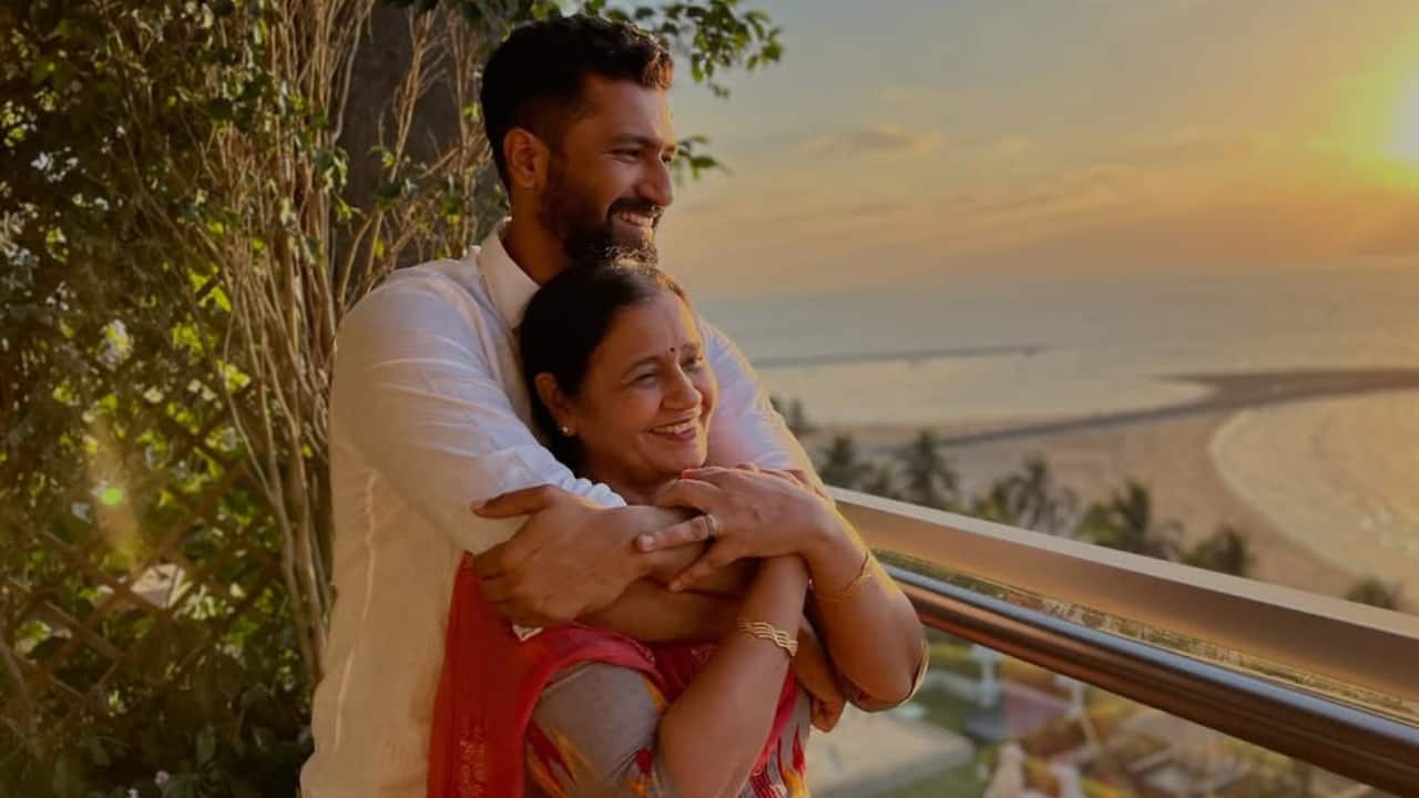 Vicky Kaushal wishes his 'Maate' Veena Kaushal on her birthday with unseen pic, see here