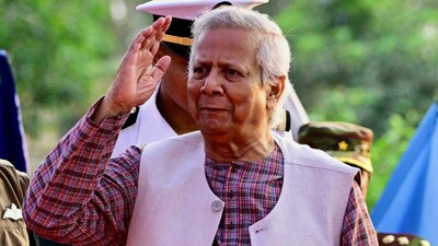 Head of interim government in Bangladesh.