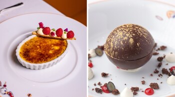 Dessert trends: Today’s Indian diners increasingly seek desserts that are lighter, fruit-forward, and naturally sweetened, favouring ingredients like dates and jaggery over processed sugar (Images: The Leela Palace New Delhi)