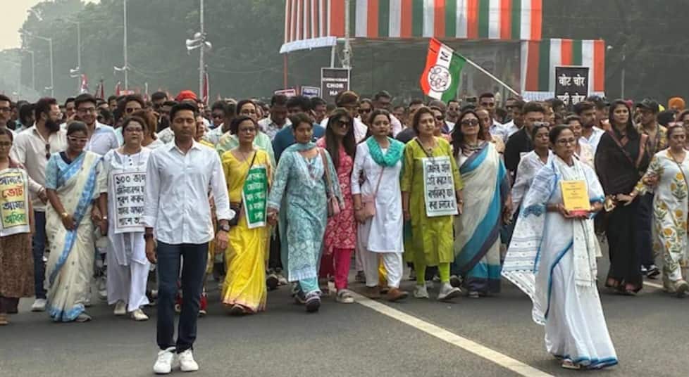 Ready to fight against SIR in Delhi, says Abhishek Banerjee as CM Mamata leads TMC rally in Kolkata