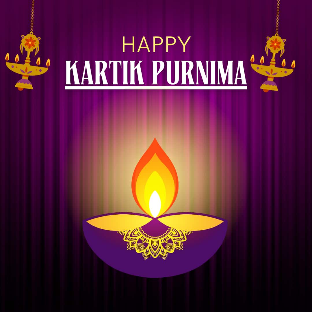 Happy Kartik Purnima Images and Pictures (canva)