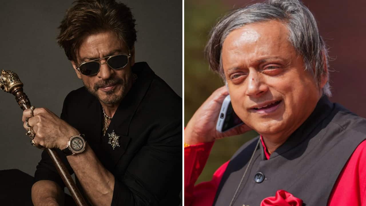 Shah Rukh Khan gives a witty reply to Shashi Tharoor 'Benjamin Button' birthday wish, says &quot;’m sure you will be around to see...&quot;
