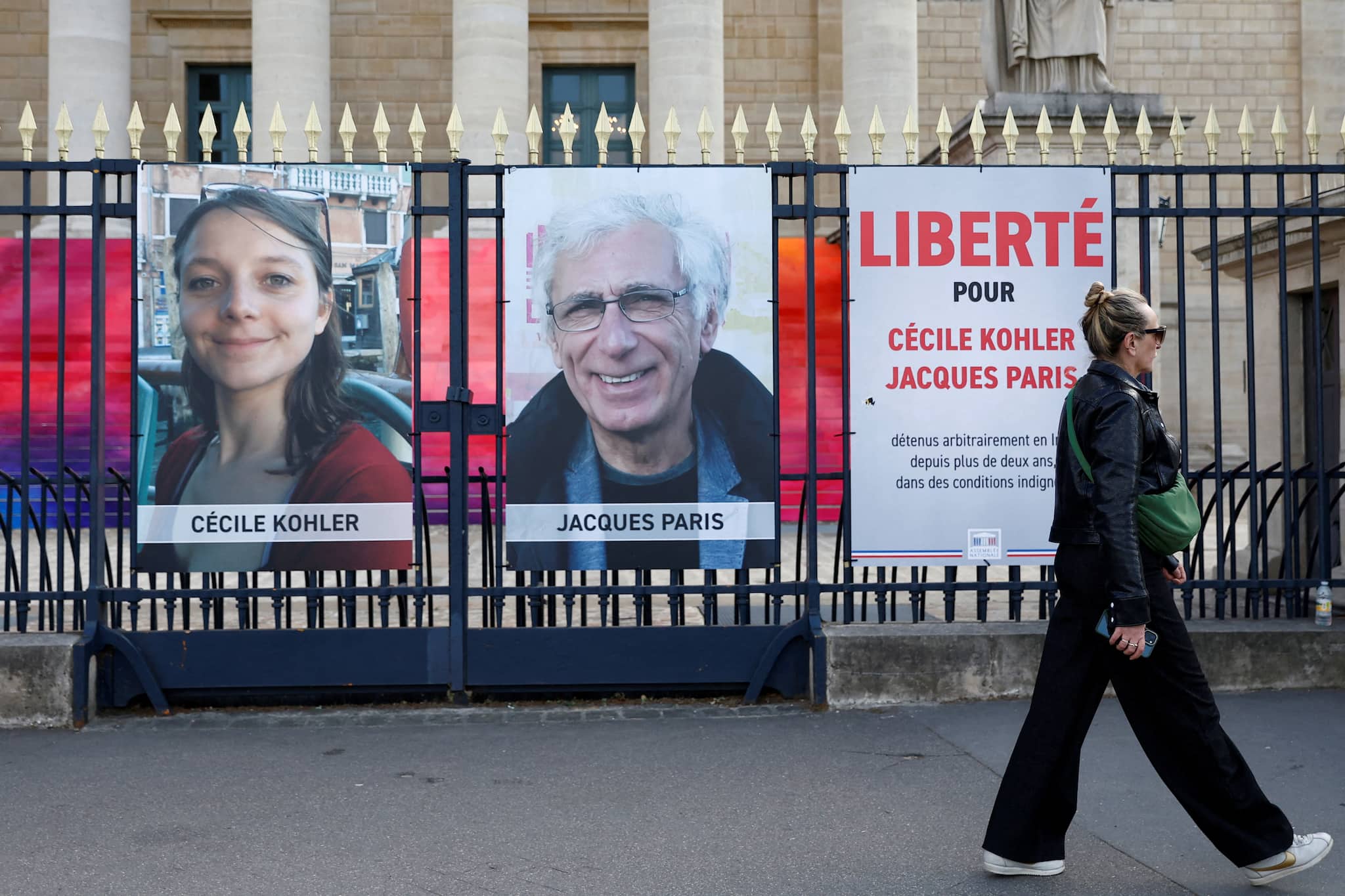 Iran releases two French nationals, held in 2022, from prison