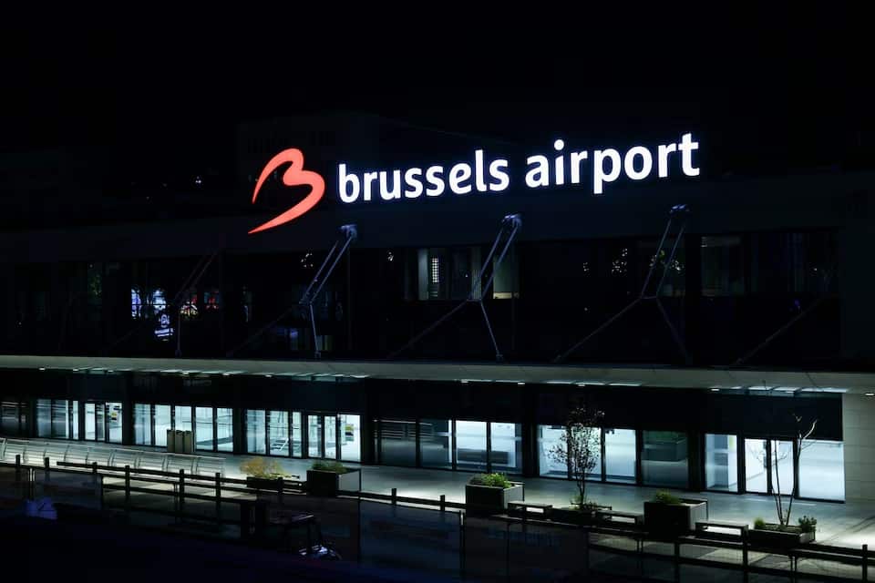 Flights halted at Brussels airport after suspected drone sightings