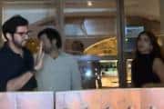 Aditya Thackeray and Bhumi Pednekar spotted together at Bandra restaurant Aditya Thackeray and Bhumi Pednekar spotted together at Bandra restaurant