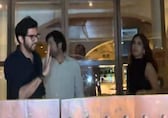 Aditya Thackeray and Bhumi Pednekar spotted together at Bandra restaurant