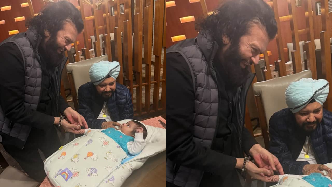 Daler Mehndi and Hans Raj Hans welcome granddaughter as Navraj Hans and ...