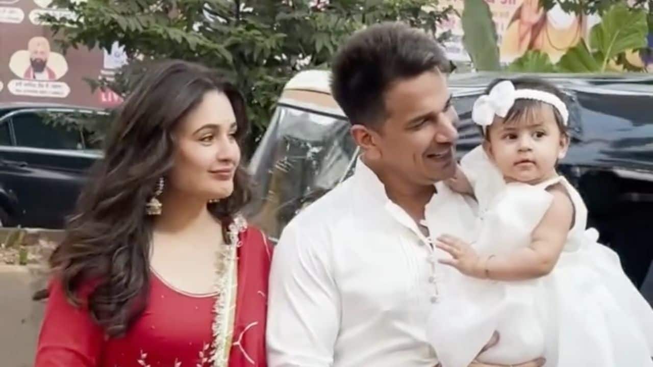 Prince Narula and Yuvika Chaudhary reveal daughter Ekleen's face for the first time on Guru Nanak Jayanti: Watch
