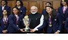 Indian women cricketers ask PM Modi about his skin care routine, he says, ‘It is the…’ | Watch