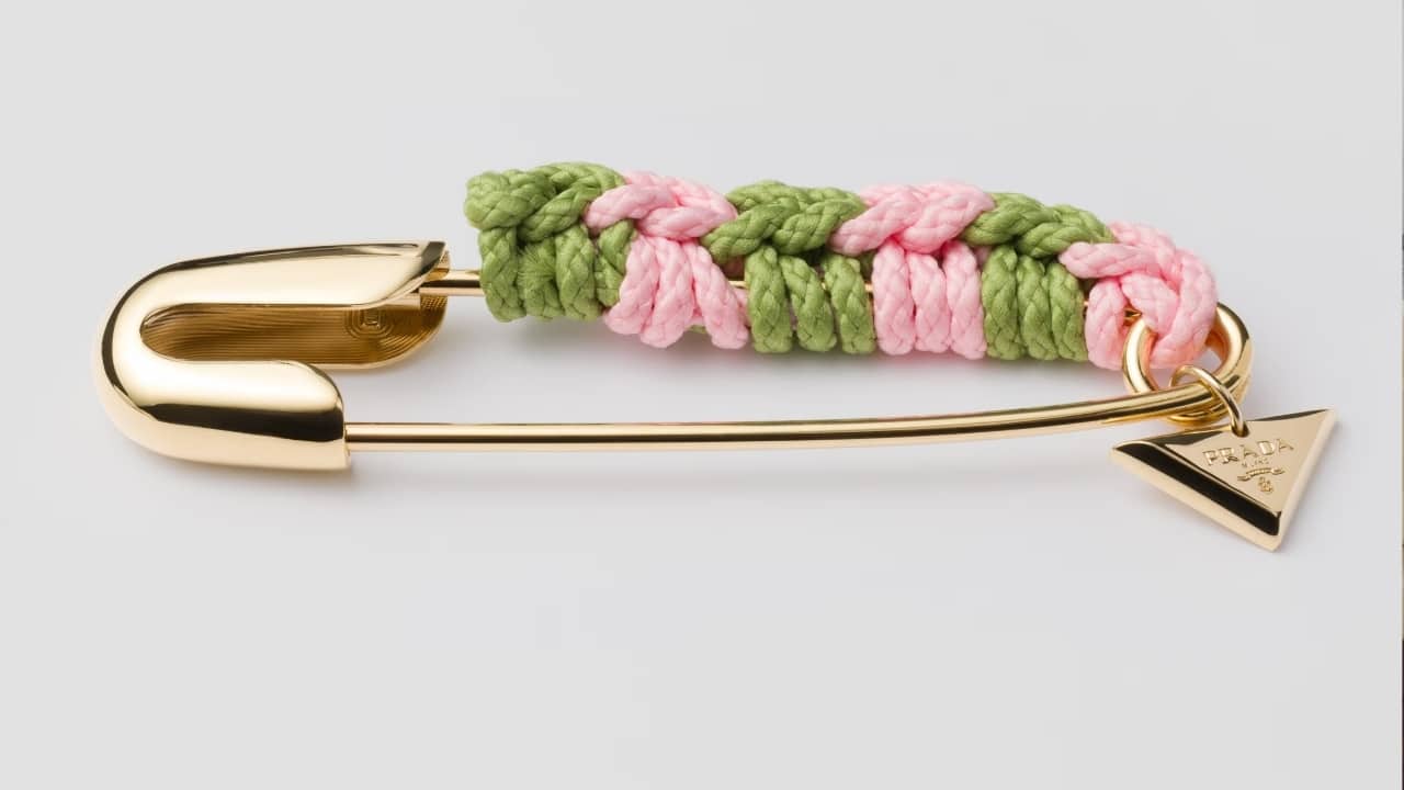 Prada's safety pin with a modest brooch is priced at Rs 69,000; Will you buy?