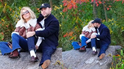 Sydney Sweeney spotted kissing music executive Scooter Braun