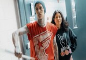 Kourtney Kardashian snaps at fans for filming her date with hubby Travis Barker: &quot;I just want to eat in peace&quot;