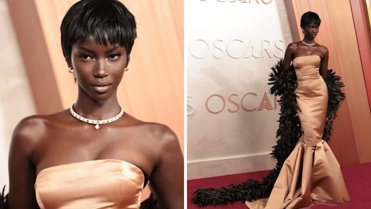 Anok Yai is the British Fashion Council’s Model of the Year (Image: Instagram) Anok Yai is the British Fashion Council’s Model of the Year (Image: Instagram)