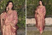 Sonam Bajwa stuns in a richly embroidered suit that’s as good as a lehenga: PICS Sonam Bajwa stuns in a richly embroidered suit that’s as good as a lehenga: PICS