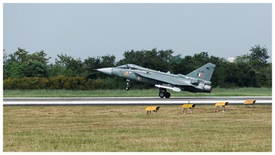 HAL can currently build 16 LCA Mk-1As annually in Bengaluru, and the Nashik line will raise total capacity to 24 aircraft a year. (Photo for representational purpose only.)