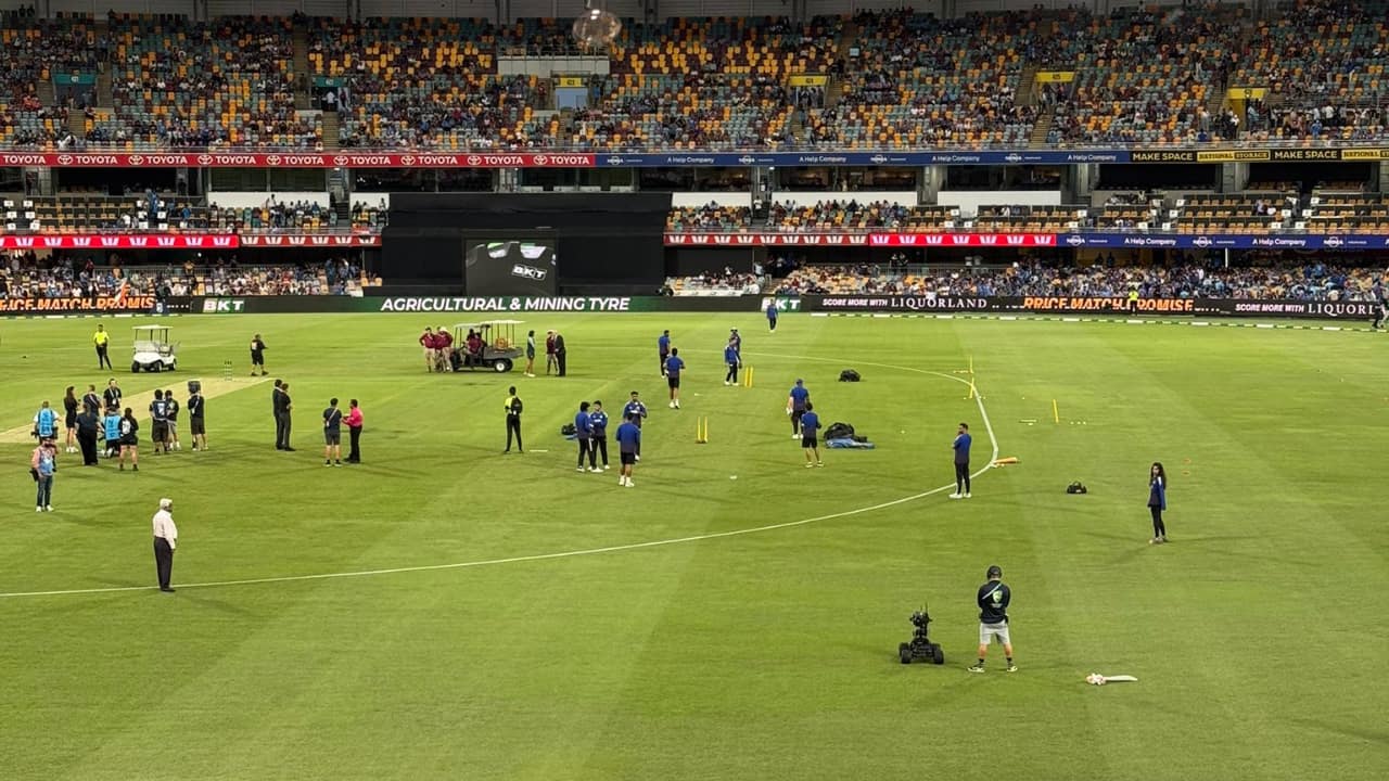 Explained: Why India vs Australia 5th T20I was halted despite no rain at The Gabba