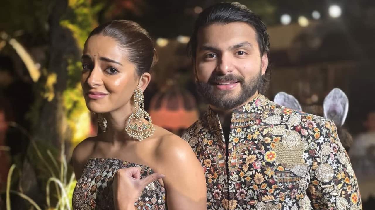 Ananya Panday shares glimpses from her close friend’s Udaipur wedding, twins with Janhvi Kapoor's rumoured beau Shikhar Pahariya