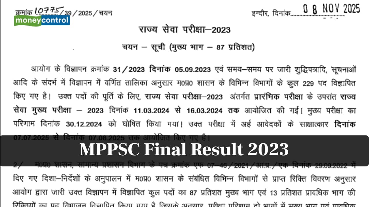 MPPSC Final Result 2023 Declared: Ajit Mishra tops, women shine in Police Services