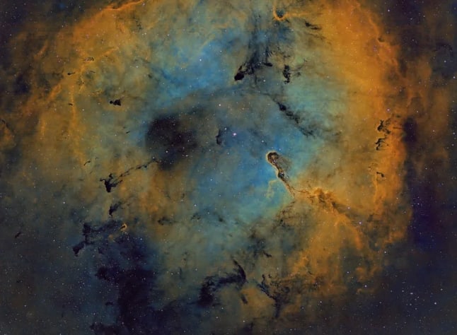 Astrophotographer reveals hidden details of the Elephant Trunk Nebula