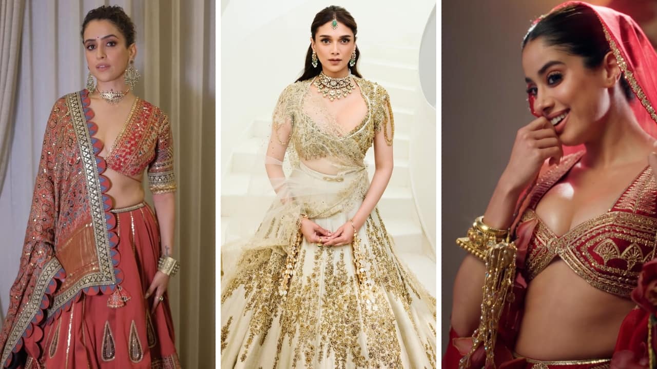 9 stunning blouse designs for bridal lehengas you’d instantly love