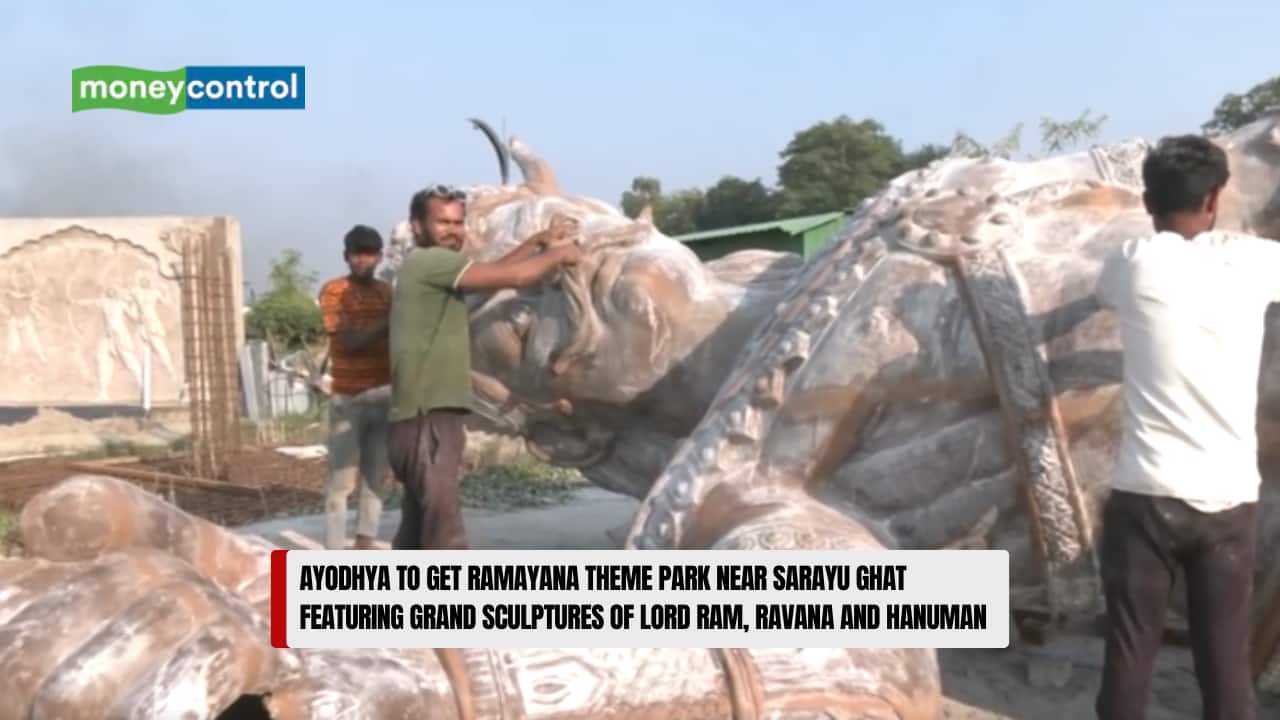 Ayodhya to Get Ramayana Theme Park Near Sarayu Ghat Featuring Grand Sculptures of Lord Ram, Ravana and Hanuman