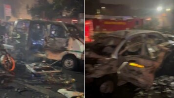 Loud explosion near Delhi's Red Fort Metro Station, three vehicles catch fire: Report
