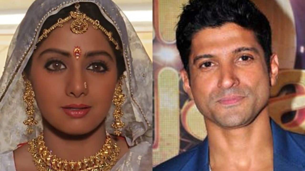 When Sridevi fell on the set of 'Lamhe' because of Farhan Akhtar; latter recalls "I thought my career was over" 