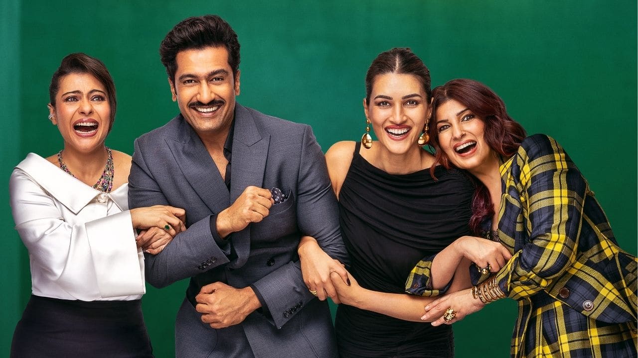 Vicky Kaushal and Kriti Sanon join Kajol and Twinkle for a star-studded finale on Two Much With Kajol &amp; Twinkle