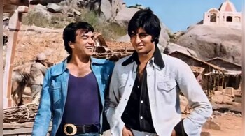 Sholay (1975) - Dharmendra as Veeru became the heartbeat of the film. His easy charm, fearless spirit, and chemistry with Amitabh Bachchan and Hema Malini made the character timeless. Sholay is more than a movie; it’s a shared memory for generations.