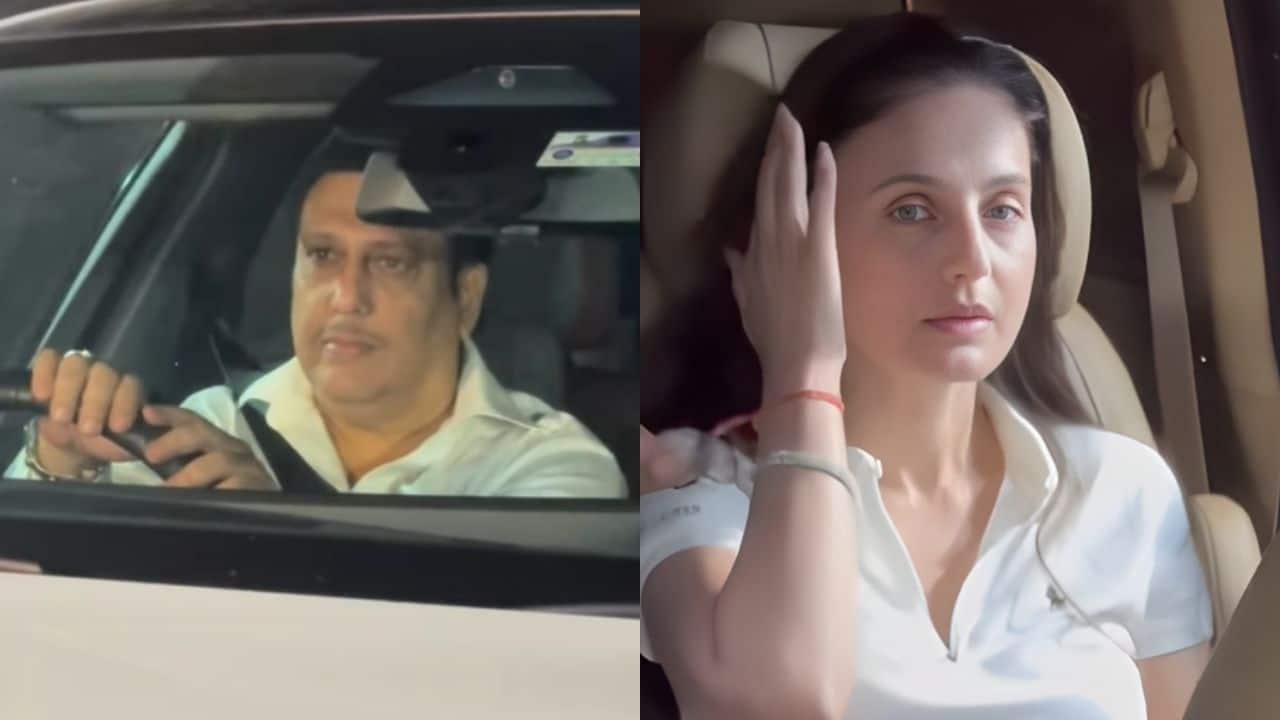 Visibly emotional Govinda and Ameesha Patel visit Dharmendra at Mumbai hospital amid health scare
