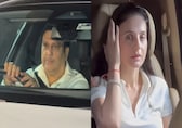 Visibly emotional Govinda and Ameesha Patel visit Dharmendra at Mumbai hospital amid health scare